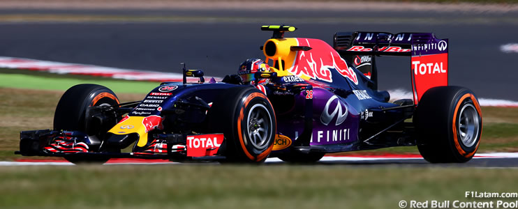 Resultado positivo para Daniil Kvyat - Reporte Carrera - GP de Gran Bretaña - Red Bull
 