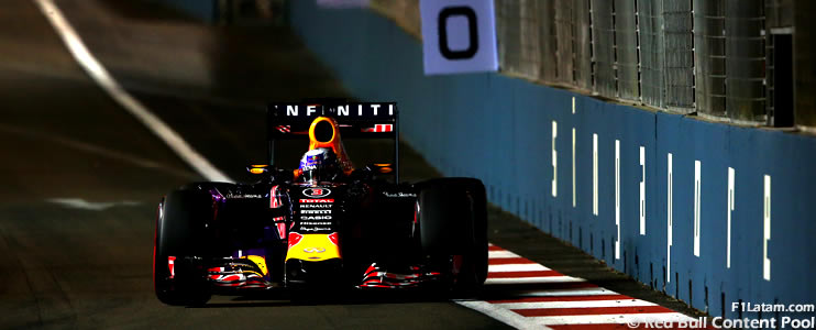 Segunda y cuarta posición para Ricciardo y Kvyat - Reporte Clasificación - GP de Singapur - Red Bull
 