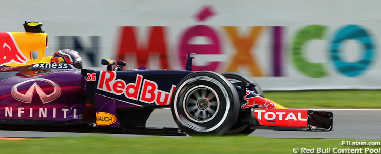 Cuarta y quinta posición para Kvyat y Ricciardo - Reporte Clasificación - GP de México - Red Bull 