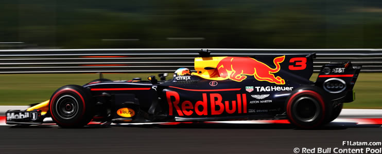 Ricciardo continúa al comando de los entrenamientos  - Reporte Pruebas Libres 2 - GP de Hungría