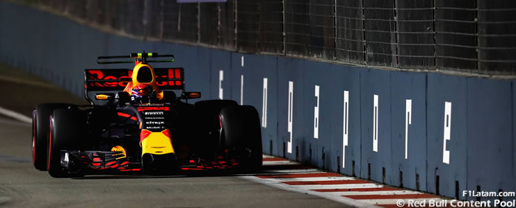 Verstappen deja a Red Bull nuevamente adelante - Reporte Pruebas Libres 3 - GP de Singapur

