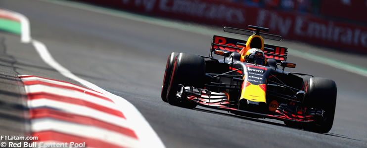 Red Bull con Ricciardo también dice presente en el AHR.- Reporte Pruebas Libres 2 - GP de México