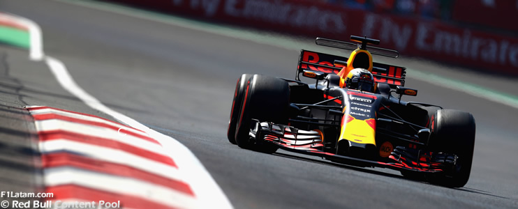 Red Bull con Ricciardo también dice presente en el AHR.- Reporte Pruebas Libres 2 - GP de México 