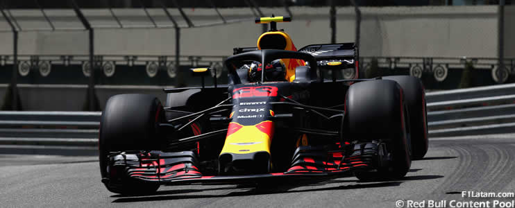Grilla de partida del GP de Mónaco tras penalización a Romain Grosjean y Max Verstappen