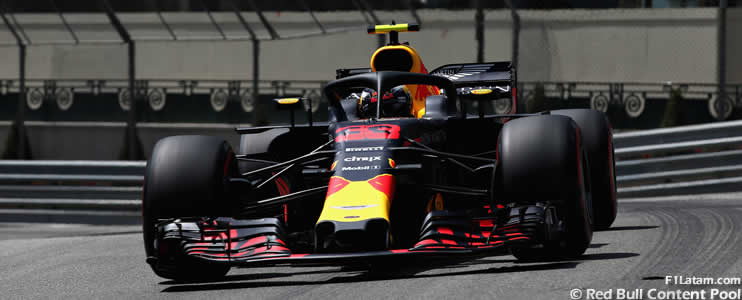 Grilla de partida del GP de Mónaco tras penalización a Romain Grosjean y Max Verstappen 