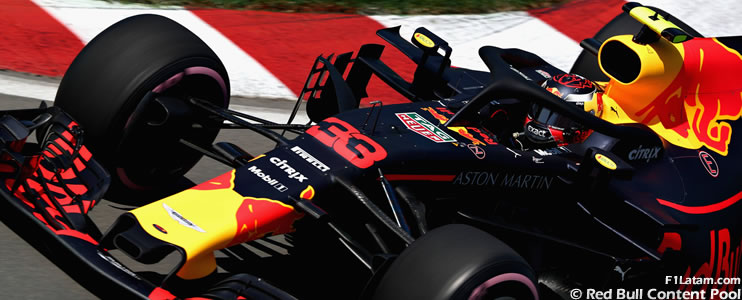 Max Verstappen  marcó el ritmo en el Gilles Villeneuve - Reporte Pruebas Libres 1 - GP de Canadá 