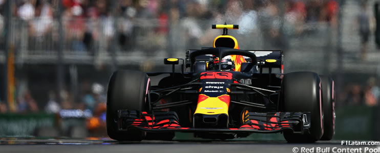 Verstappen no cede el mejor tiempo en Montreal - Reporte Pruebas Libres 2 - GP de Canadá 