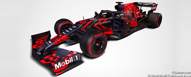 Red Bull Racing devela su nuevo RB15 con unidad de potencia Honda de Verstappen y Gasly