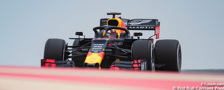 Verstappen manda y Schumacher se destaca en el primer día de tests en Bahrein 