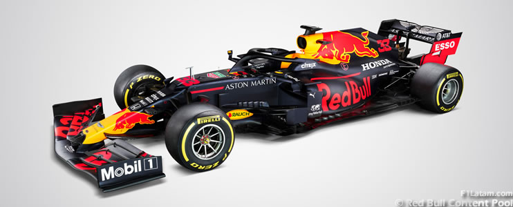 Red Bull Racing presenta el nuevo RB16 de Max Verstappen y Alex Albon