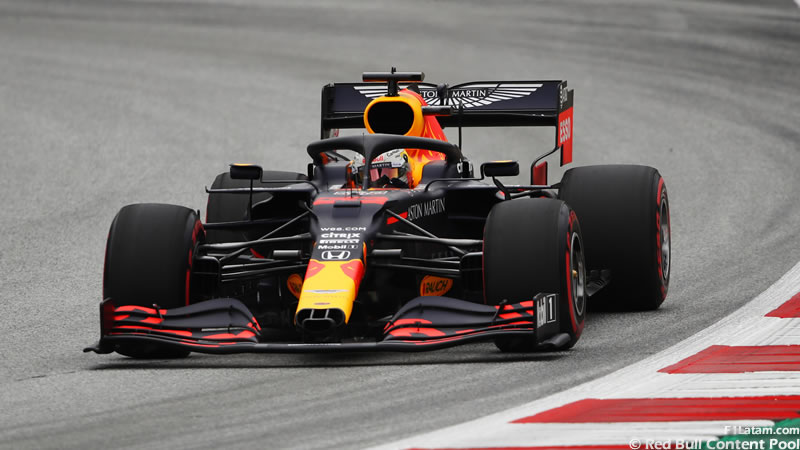 Verstappen marca la recuperación de Red Bull - Reporte Pruebas Libres 2 - GP de Estiria 