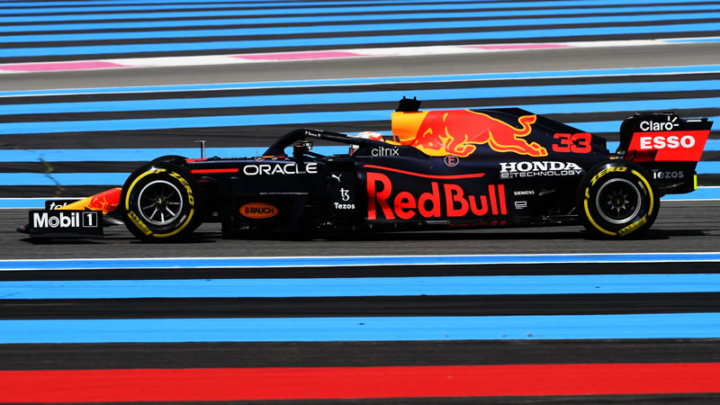 Verstappen muestra el potencial del RB16B - Reporte Pruebas Libres 3 - GP de Francia