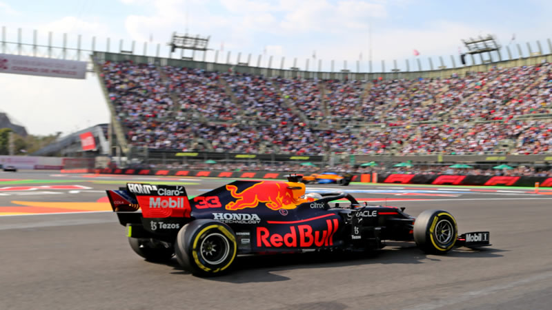 Verstappen muestra el potencial del RB16B en la altura de CDMX - Reporte Pruebas Libres 2 - GP de México 