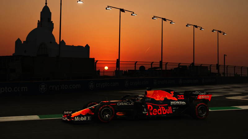 Grilla de partida final del Gran Premio de Arabia Saudita 2021 