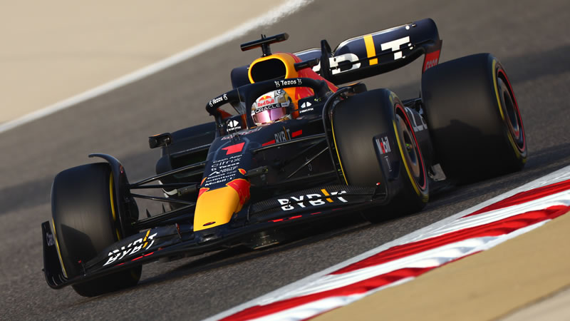 Verstappen logró el mejor tiempo de la semana - Test en Bahrein F1 2022 - Día Final 