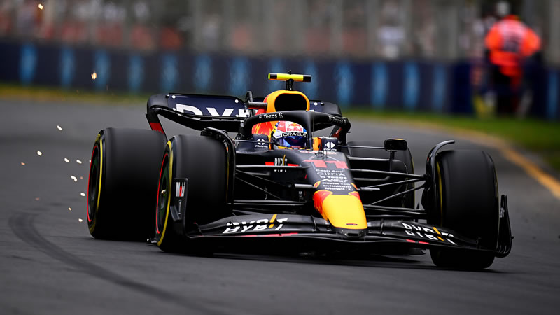 Sergio Pérez conserva su posición de partida en el GP de Australia 