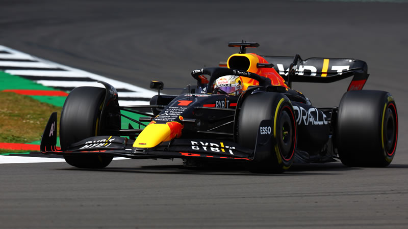 Verstappen domina y lo escolta Checo Pérez - Reporte Pruebas Libres 3 - GP de Gran Bretaña 