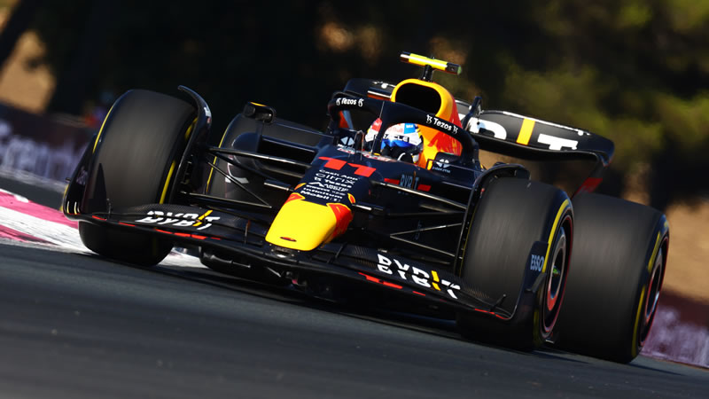 Pérez y Verstappen le apuntan al ritmo en tandas largas en Paul Ricard