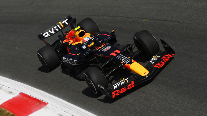 Grilla de partida del GP de Italia tras penalizaciones para Pérez, Verstappen, Sainz y otros seis pilotos