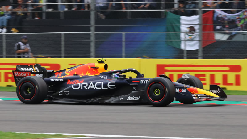 'Checo' Pérez termina el viernes de prácticas en México con buenas sensaciones 
