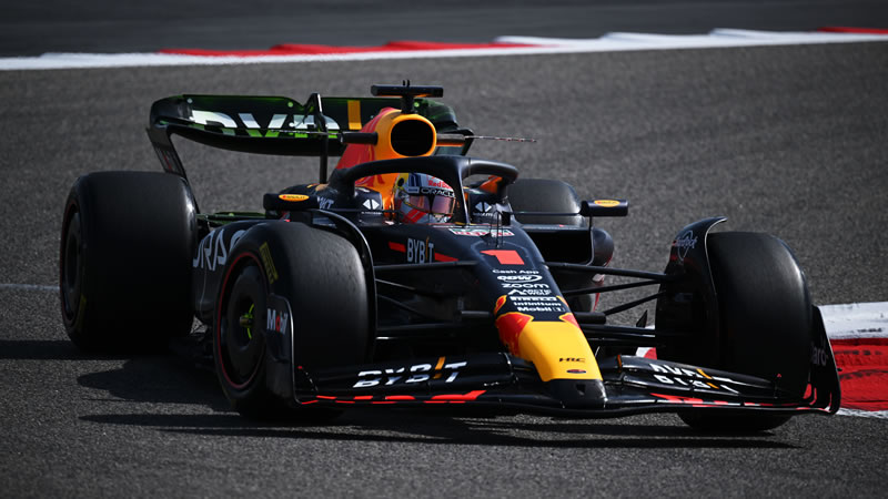 Verstappen adelante en el inicio de la pretemporada 2023 - Tests F1 en Bahrein - Reporte Día 1