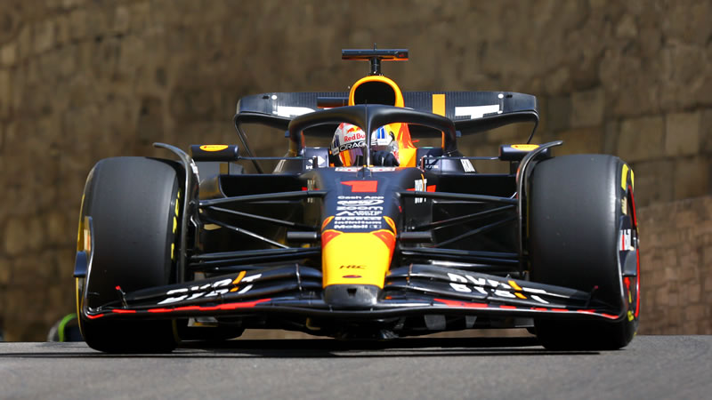 Max Verstappen toma la ventaja en Bakú - Reporte Pruebas Libres 1 - GP de Azerbaiyán 