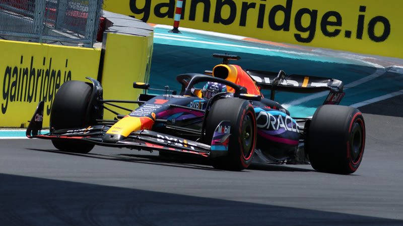 Max Verstappen continúa adelante - Reporte Pruebas Libres 3 - GP de Miami 