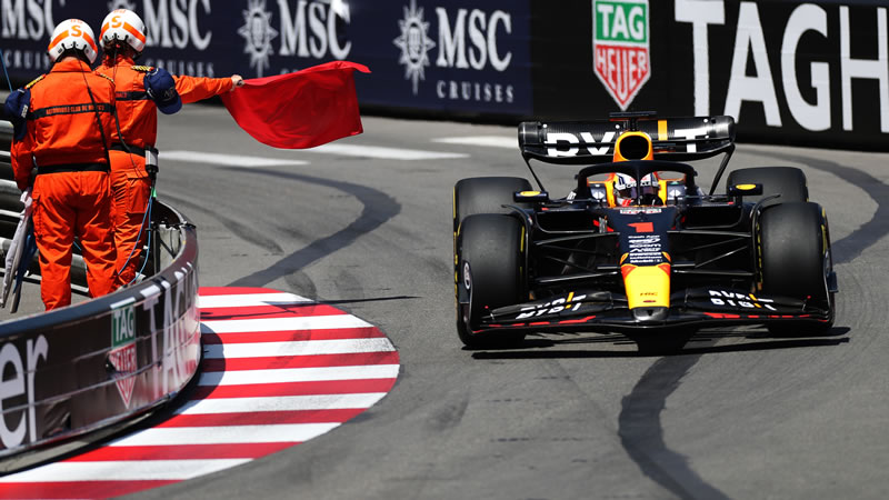 Verstappen fue el más veloz. Colisión de Sainz - Reporte Pruebas Libres 2 - GP de Mónaco