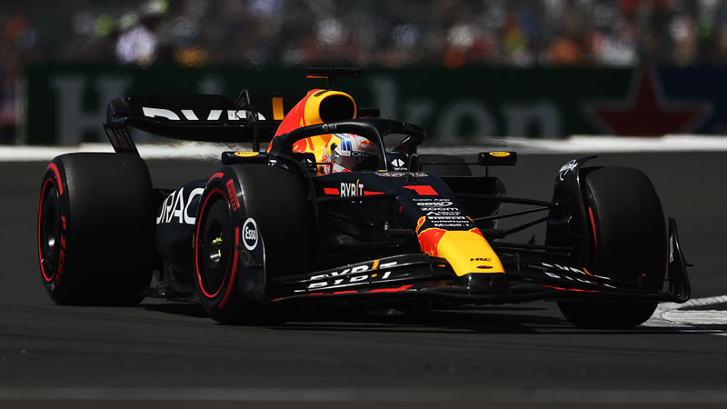 Verstappen y Sainz comandan muy de cerca - Reporte Pruebas Libres 2 - GP de Gran Bretaña 