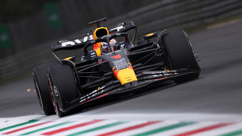 Verstappen toma el mando en Monza - Reporte Pruebas Libres 1 - GP de Italia 