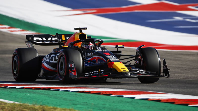 Verstappen toma la ventaja en Austin - Reporte Sprint Shootout - GP de Estados Unidos 