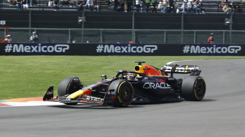 Verstappen se coloca al frente en el Hermanos Rodríguez - Reporte Pruebas Libres 1 - GP de México 