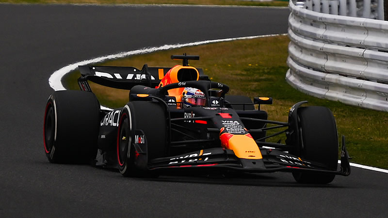 Red Bull se adelanta con Verstappen y Pérez - Reporte Pruebas Libres 1 - GP de Japón