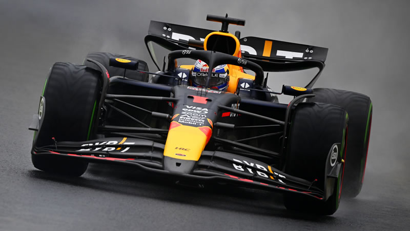Parrilla de salida del GP de Brasil tras penalización para Verstappen y Sainz. Albon no corre 