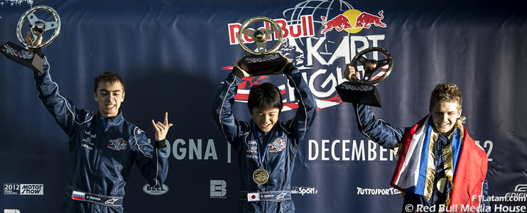 El japonés Shinji Sawada logró el Campeonato Mundial del 
Red Bull Kart Fight
