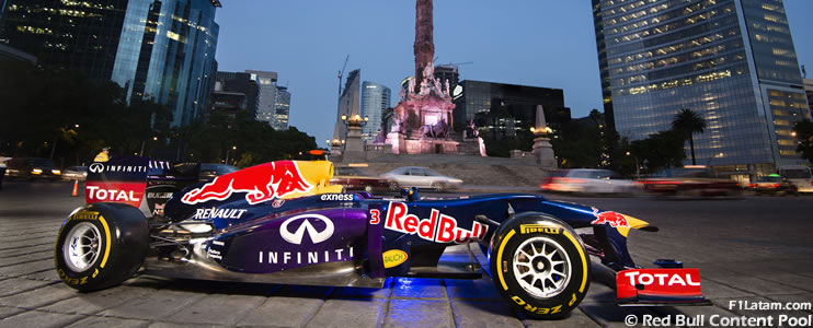 Ciudad de México se alista para el Show Run de Red Bull con Ricciardo y Sainz

