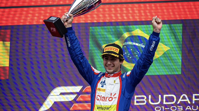 El brasilero Rafael Câmara se corona campeón de la FIA Fórmula 3