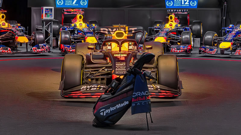 Red Bull Racing y TaylorMade se unen para presentar una colección con edición limitada para los golfistas 