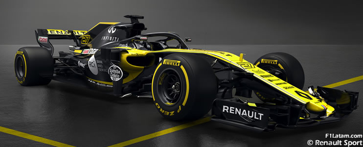 Renault Sport presentó el nuevo R.S.18. para la temporada 2018 de Fórmula 1
 