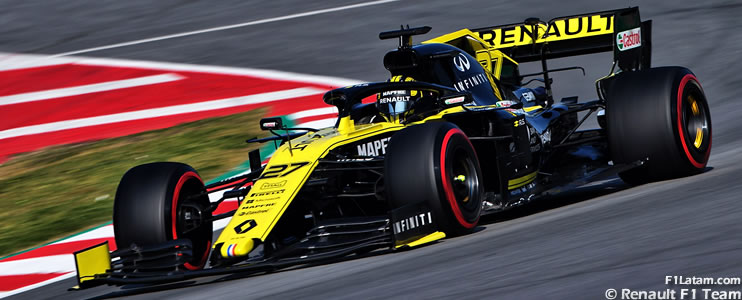 Renault: ''El rendimiento del motor es acorde a nuestras expectativas y el concepto de chasis es bueno'' 