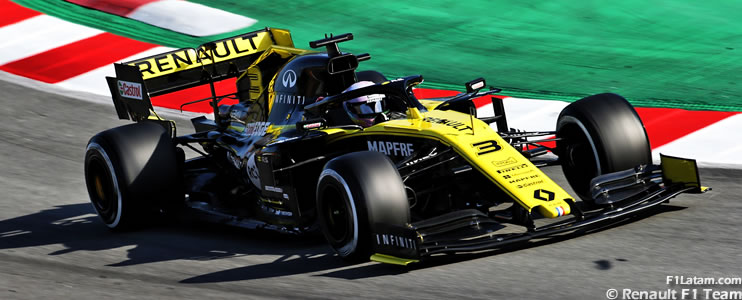 Ricciardo y Hülkenberg quieren mantener a Renault como el líder del grupo medio