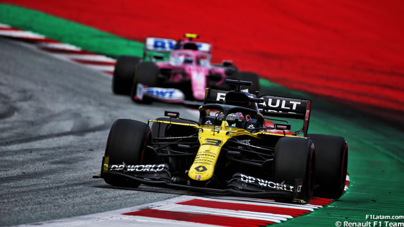 Renault duda de la legalidad del RP20 y protesta contra Racing Point