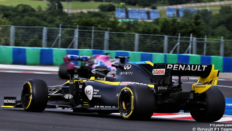 La escudería Renault protesta nuevamente contra el RP20 de Racing Point