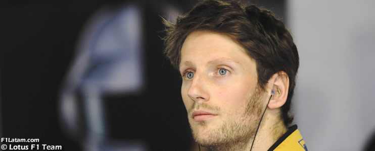 Penalización para Romain Grosjean en la grilla de partida del próximo GP de Canadá 