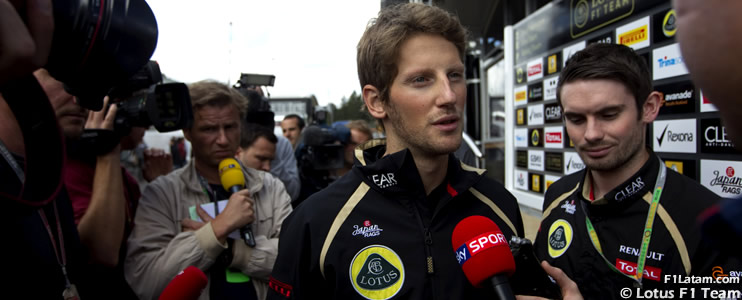 Romain Grosjean no podrá participar en el GP de Italia tras grave incidente en Spa 