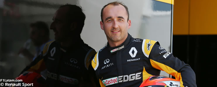 Resultado positivo y esperanzador de Robert Kubica tras el test colectivo de F1 en Hungría 