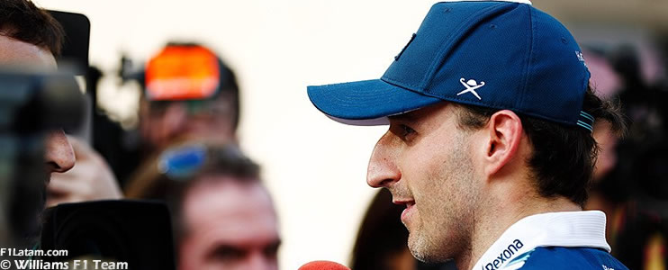 Robert Kubica realizó su primer test con el Williams de 2017 en Abu Dhabi 