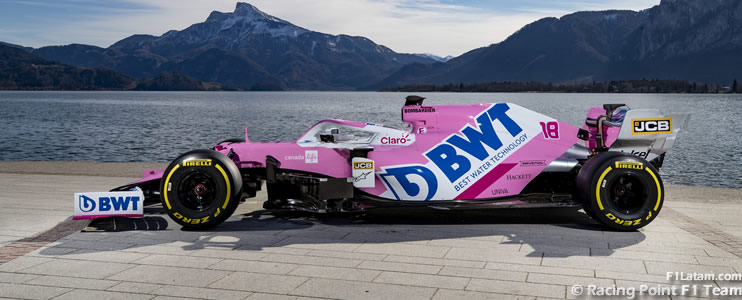 Racing Point competirá como Aston Martin F1 Team a partir de 2021
