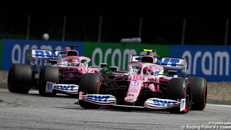 Stroll y Pérez se clasifican con Racing Point en la segunda fila de partida del GP de Hungría