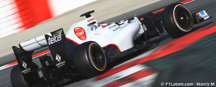 Kamui Kobayashi logra el mejor tiempo de la semana - Test en Barcelona - Día 4 